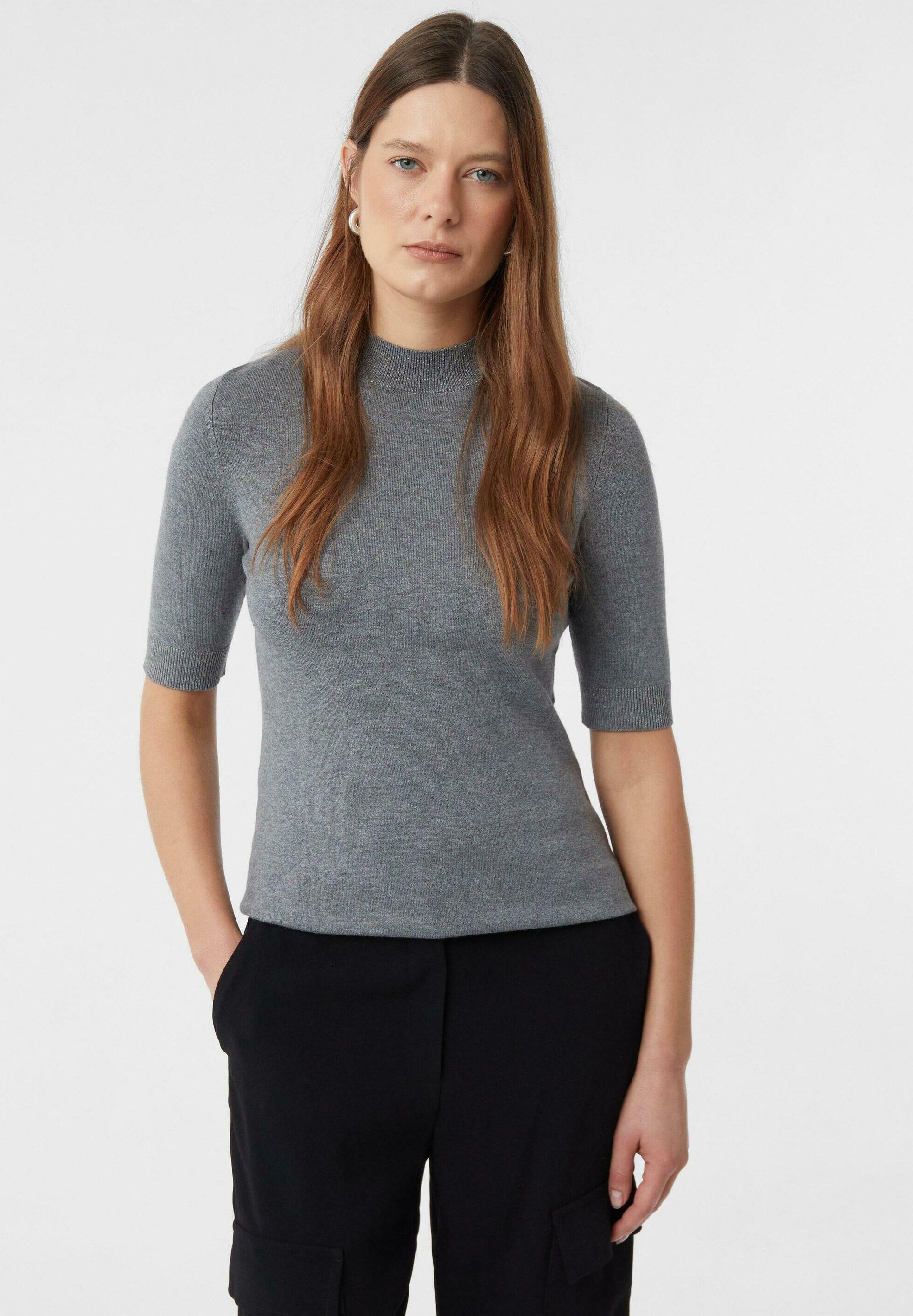 Comma Damen T-Shirt – Klassischer Schnitt, Weiches Tragegefühl, Vielseitig Kombinierbar