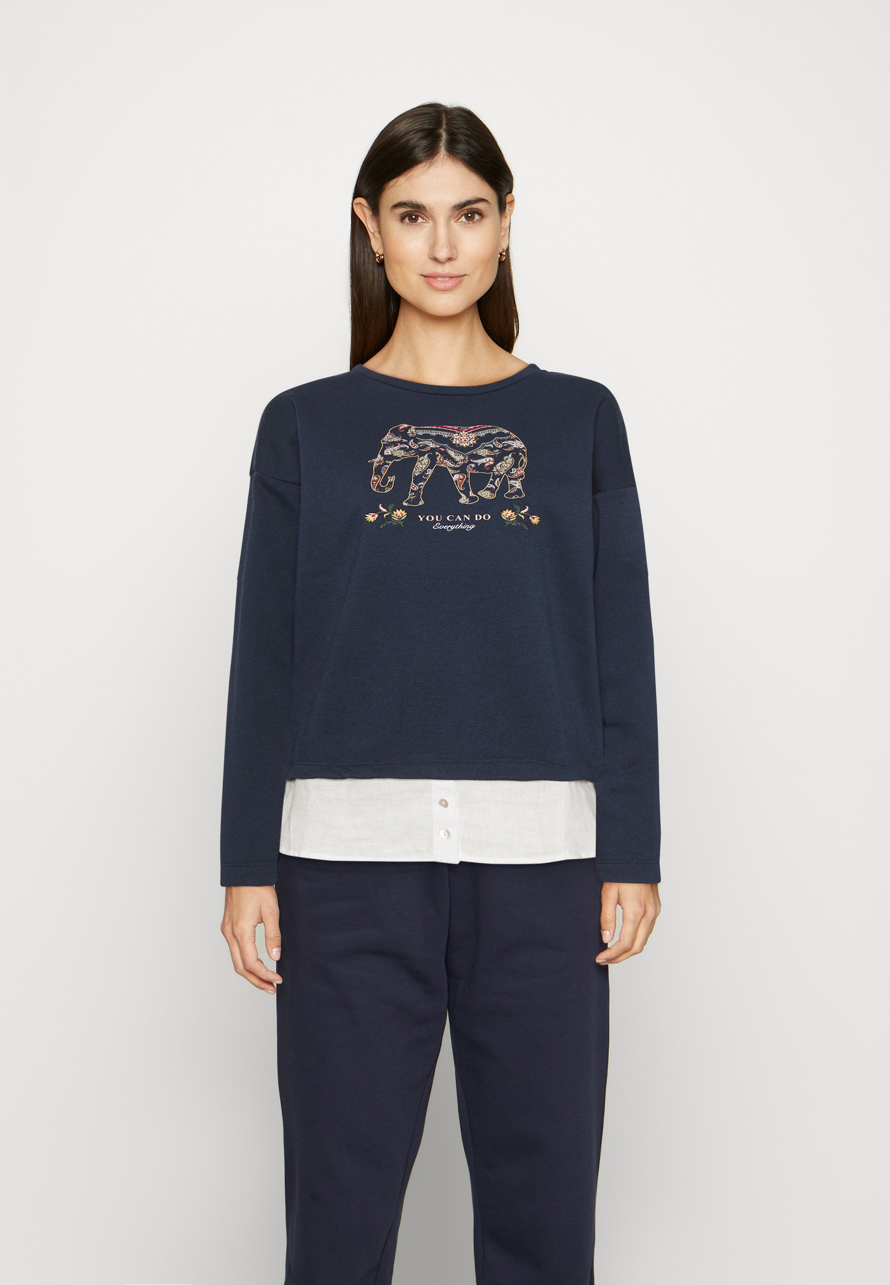 Springfield SUDADERA ELEFANTE - Sudadera - navy/azul marino - Zalando.es