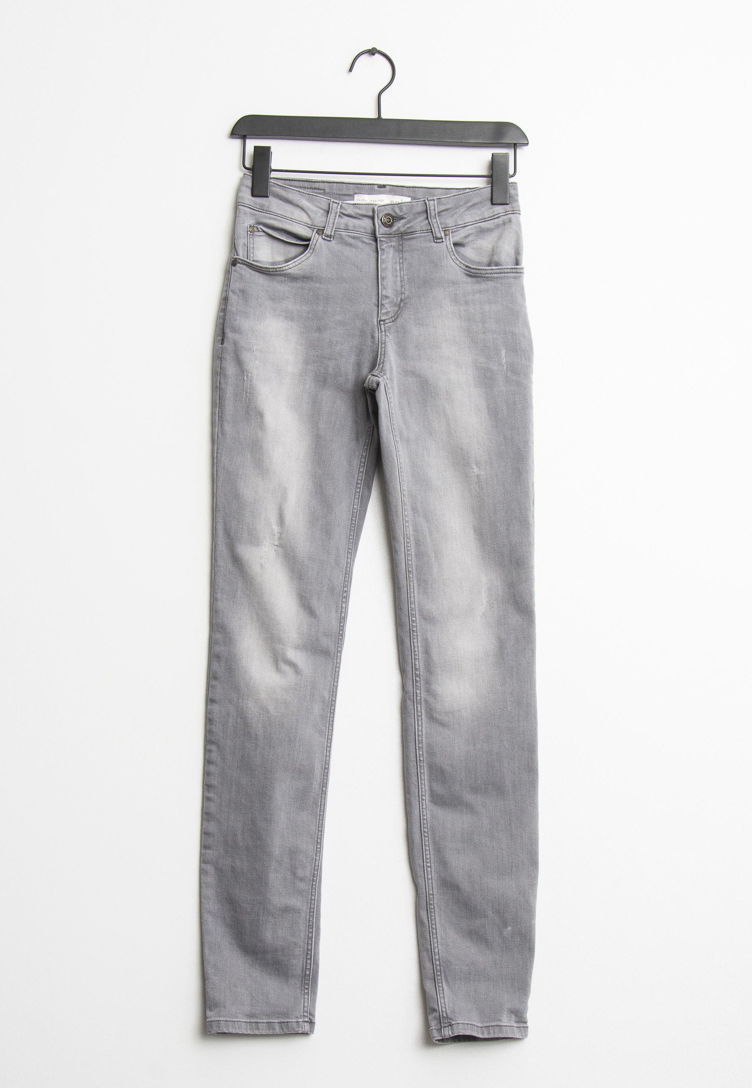 Oui Jeans a sigaretta - grey/grigio - Zalando.it