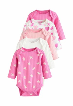 Next, REGULAR FIT - LONG SLEEVE 5 PACK - Body - pink star