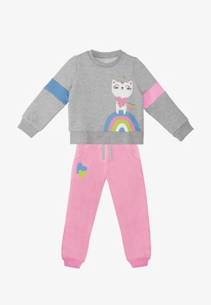 SET - Športni pulover - grau