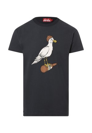 STURMMÖWE - Print T-shirt - marine