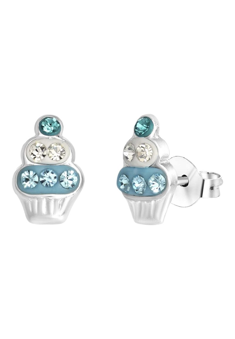 Lucardi Oorbellen - silver-coloured