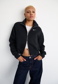 Nike Sportswear Mikina so zipsom - black/sail
