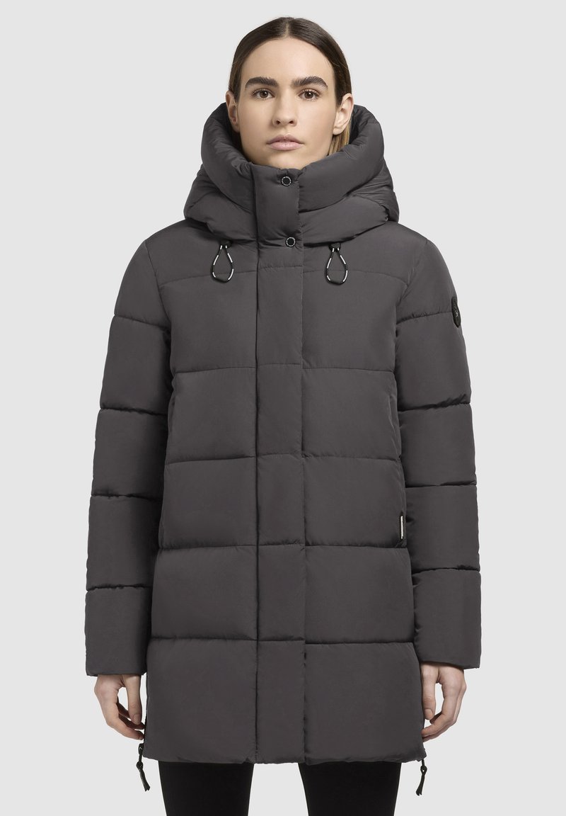 khujo FAZEE - Abrigo de invierno - dunkelgrau