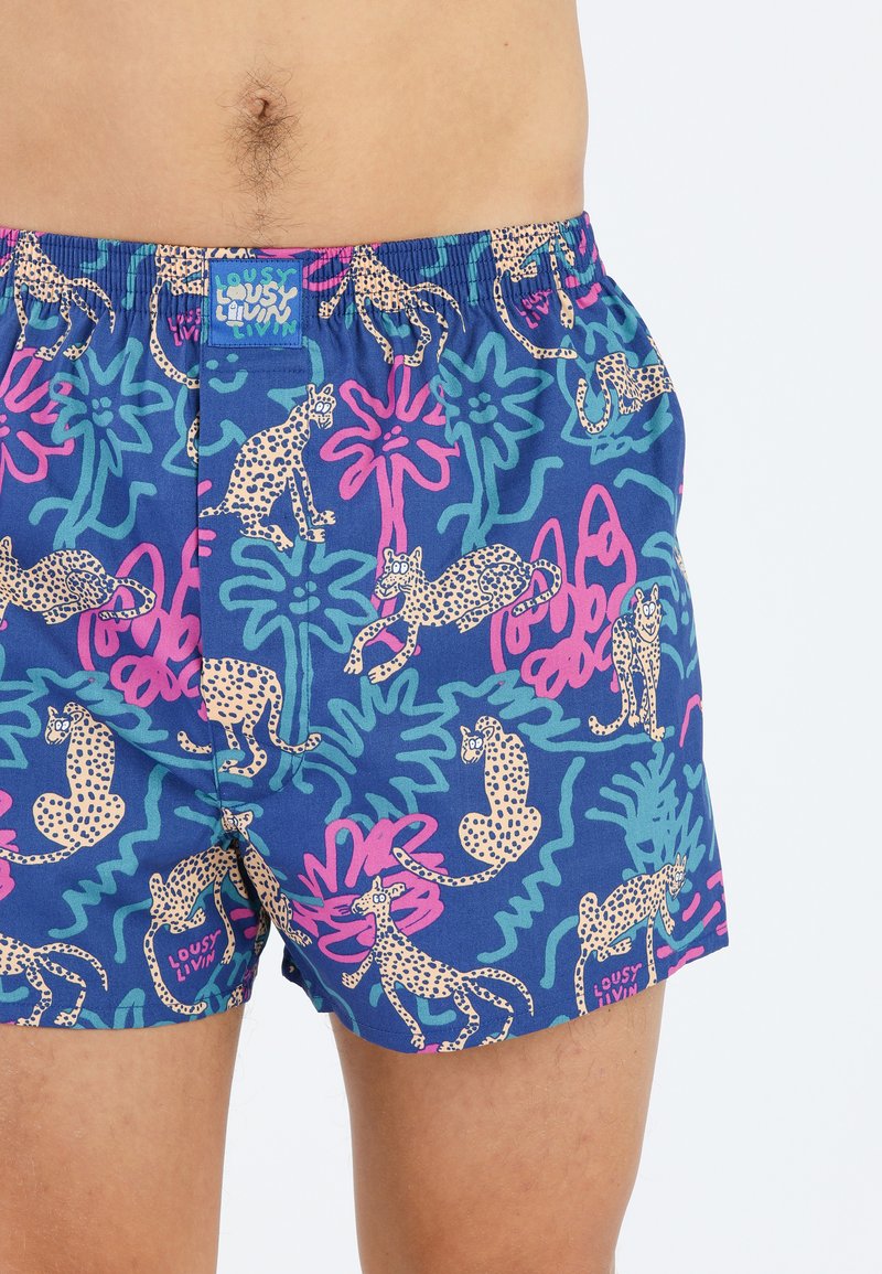 Lousy Livin 2 pcs boxer shorts wild size M, blue-beige., M