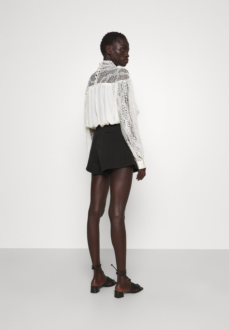 Damen Bekleidung | Iro TOCEY Jeans Shorts used black/black denim - IA93279 Damen Bekleidung | Iro TOCEY Jeans Shorts used black/black denim - IA93279
