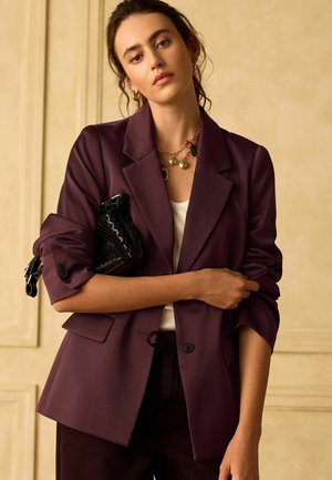 Next, TALL FIT - SATIN BLAZER - Blazer - burgundy red