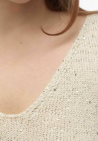 Vero Moda Curve Strickpullover - beige