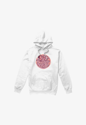 Cotton Soul, WILLY WONKA AND THE CHOCOLATE FACTORY/CIRCLE LOGO - Hoodie - white