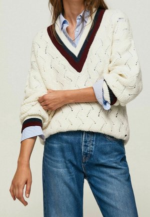 Strickpullover - beige