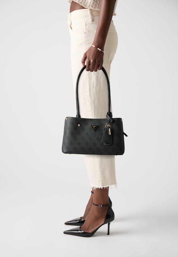 MERIDIAN II SHOULDER SATCHEL - Handbag - coal