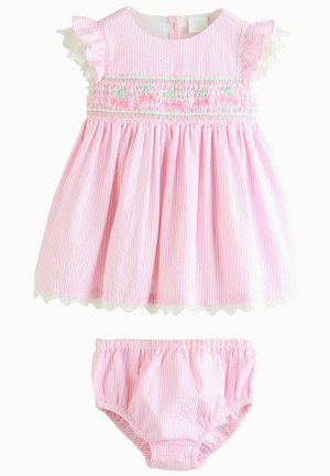 REGULAR FIT -  EMBROIDERED  - Day dress - pink