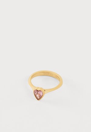 Guess, CRYSTAL LOVE - Пръстен - yellow gold-coloured/pink