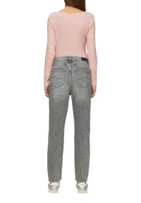 QS Langarmshirt - perlmuttrosa