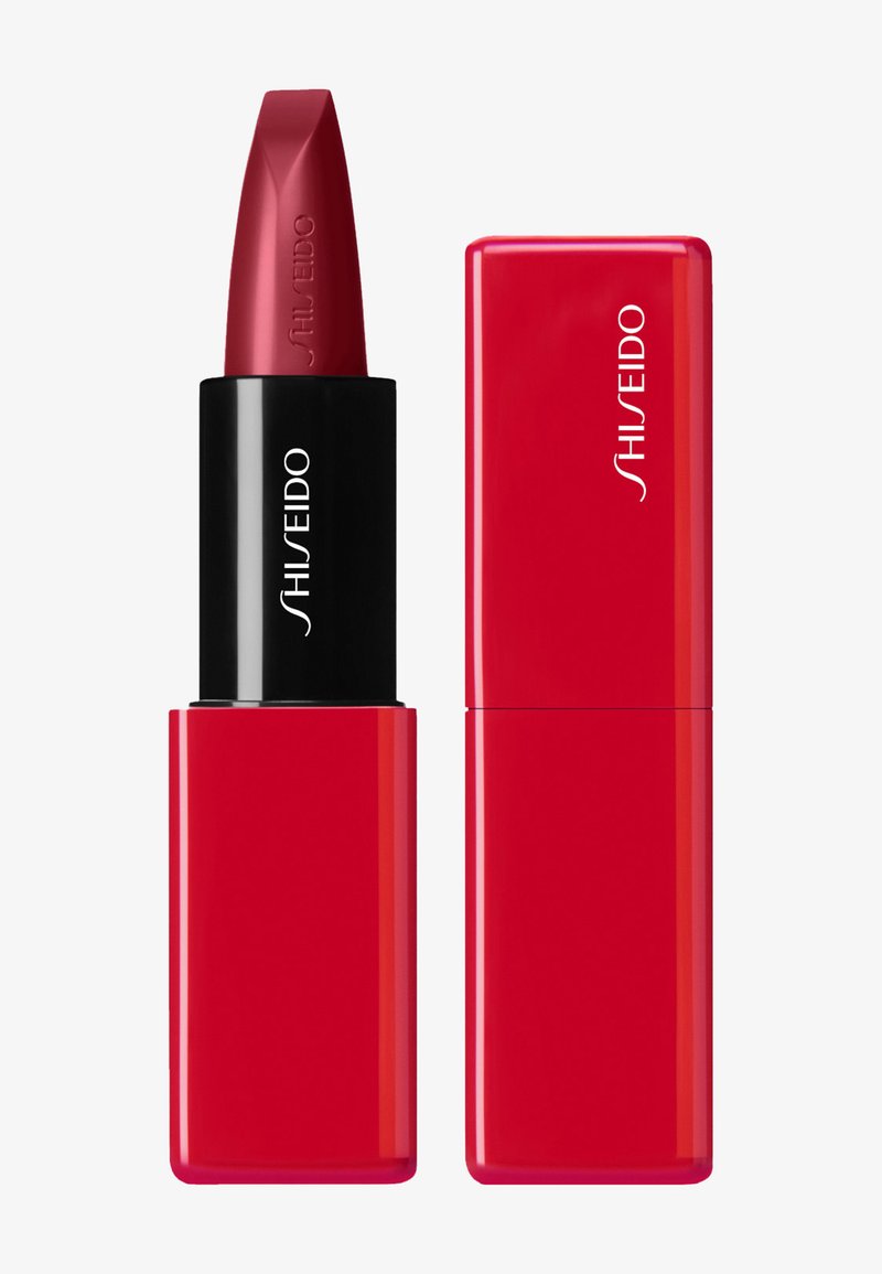 Shiseido - TECHNOSATIN GEL LIPSTICK - Huulipuna - scarlet cluster, Suurenna