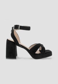 Blogger Sandalias con plataforma - black