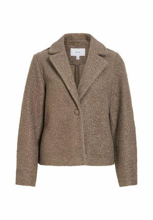 VILA, JACKET VIRAZZI BOUCLE - Blazer - brown