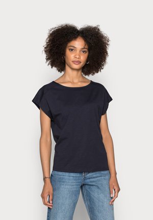 BACKTIE - Jednoduché triko - navy