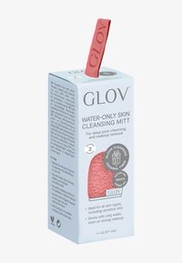 Glov GLOV® WATER-ONLY MAKEUP REMOVER AND SKIN CLEANSING MITT + HOOK - Ansiktsvårdsset - cheeky peach