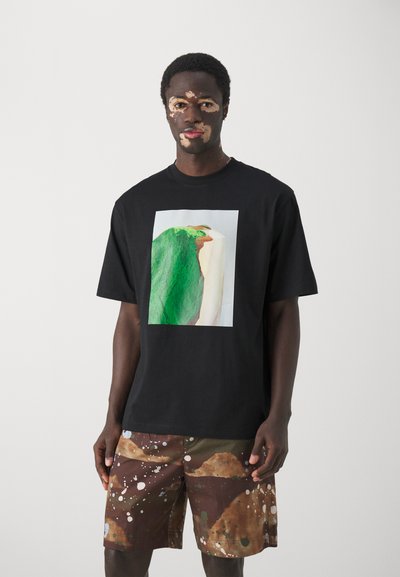MSGM T-shirts print - black