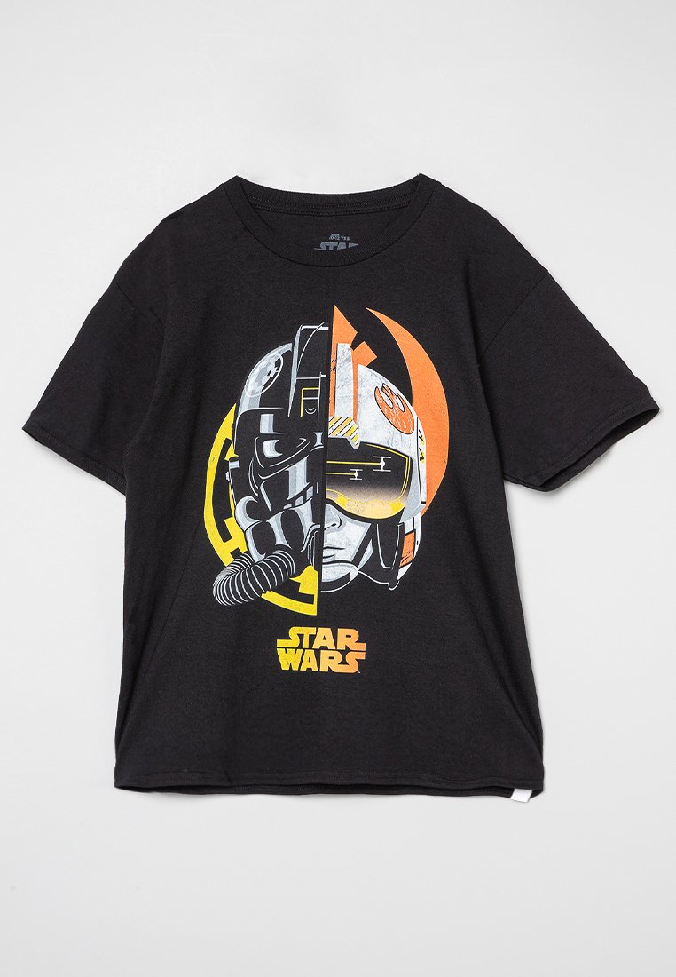 Star Wars T-shirt print zwart