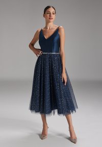 Swing - Cocktailjurk - navy Miniatuurafbeelding 1