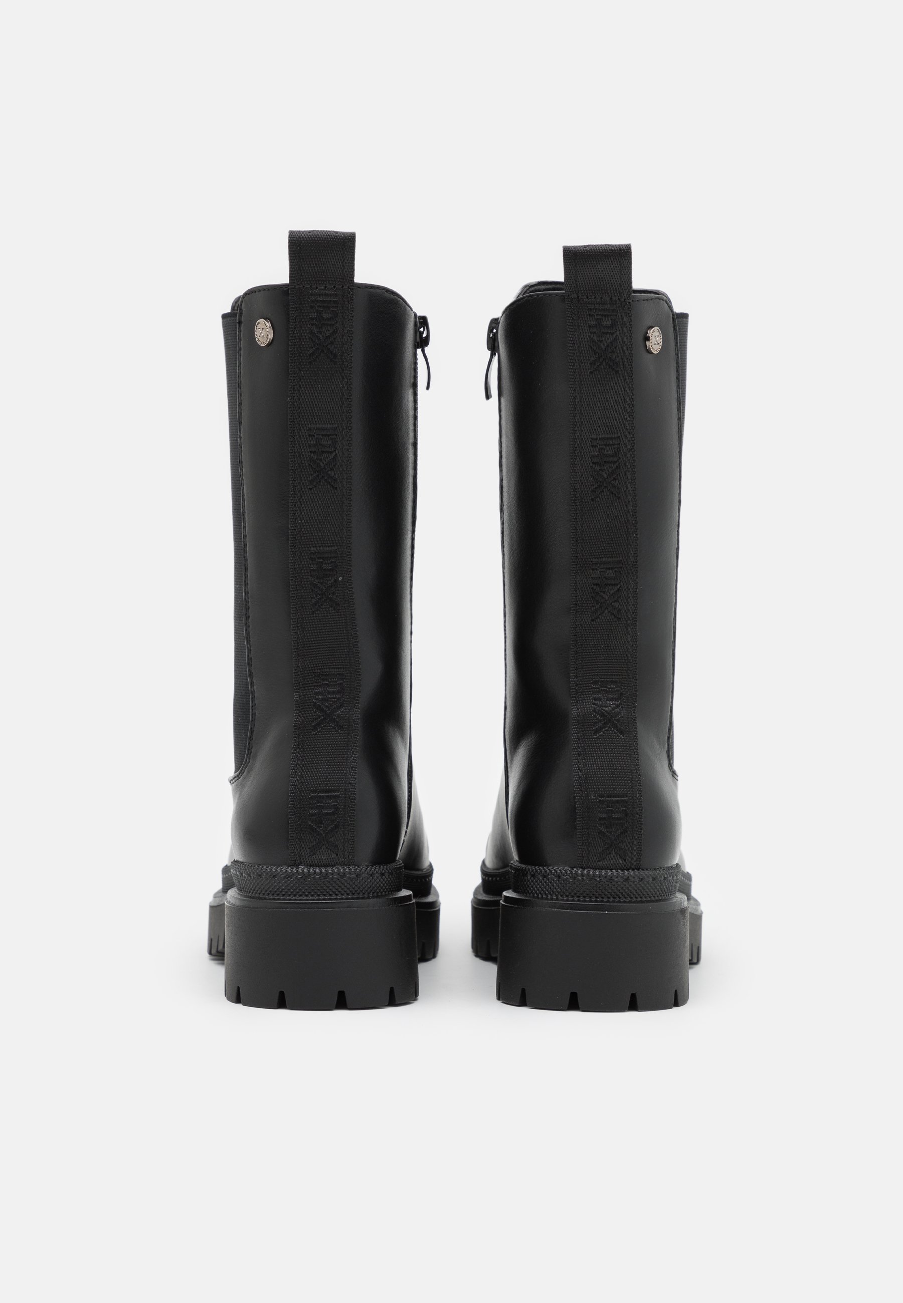 XTI Botas con plataforma - black/negro - Zalando.es