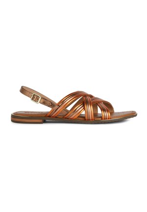 D SOZY PLUS - Riemensandalette - light bronze orange