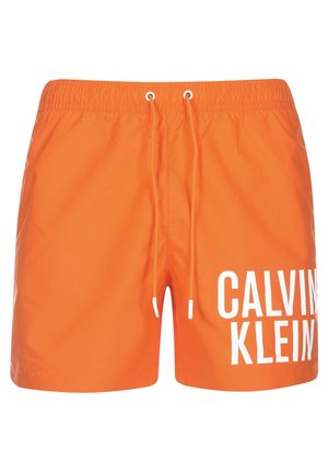 Calvin Klein Swimwear MEDIUM DRAWSTRING - Bañador corto - sun kissed orange