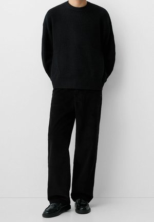 Trousers - black