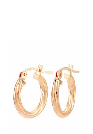 DIAMANT L'ÉTERNEL TWIST HOOP - Naušnice - rose gold-coloured