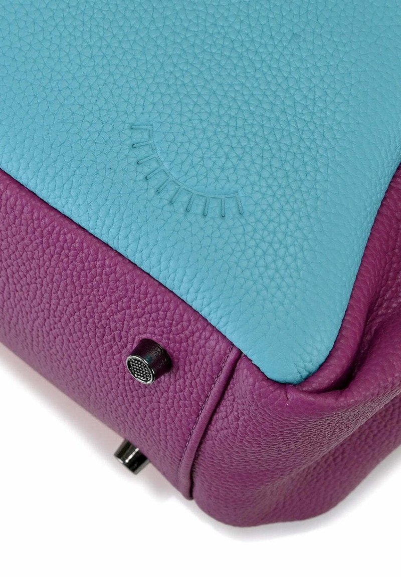 NAOKO JOY - Cross body bag - bleached denim/blue - Zalando