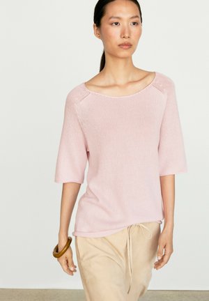 Massimo Dutti, T-shirt con stampa - pink