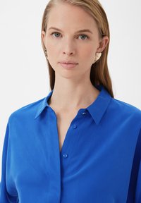 comma MIT 3/4-ÄRMELN - Camicetta - royalblau