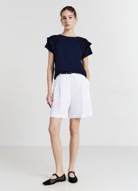 Calliope PASSAMANERIA  - T-shirt con stampa - blu