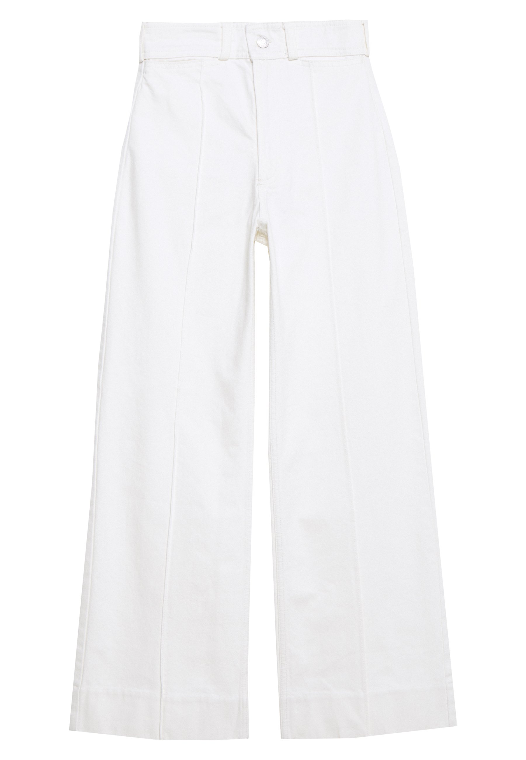 Weekday COSMO TROUSERS Flared jeans white Zalando.no Weekday DELILAH TROUSER - Bukse - black