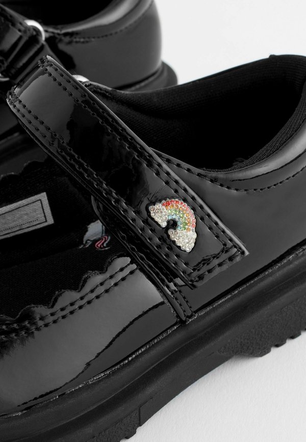 RAINBOW CHUNKY MARY JANE SCHOOL – REGULAR FIT – Riemchenballerina