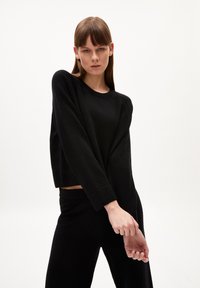 ARMEDANGELS - DILIRIAA REGLANA - Jumper - black Thumbnail Image 1