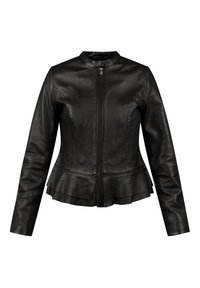 SESTILLA - Lederjacke - schwarz