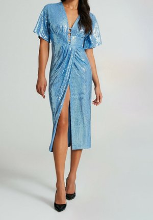 Cocktailkjole / festkjole - light blue