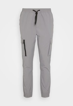 TEXAS - Pantalones cargo - mid grey