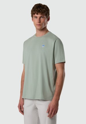 WITH LOGO PATCH - T-shirt basic - iceberg green