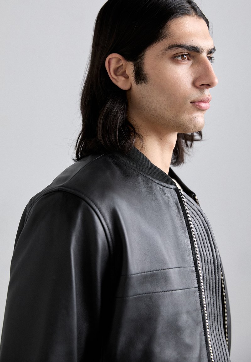 PS Paul Smith - Giacca casual color sabbia con toppa del logo PS Paul Smith - Giacca casual color sabbia con toppa del logo