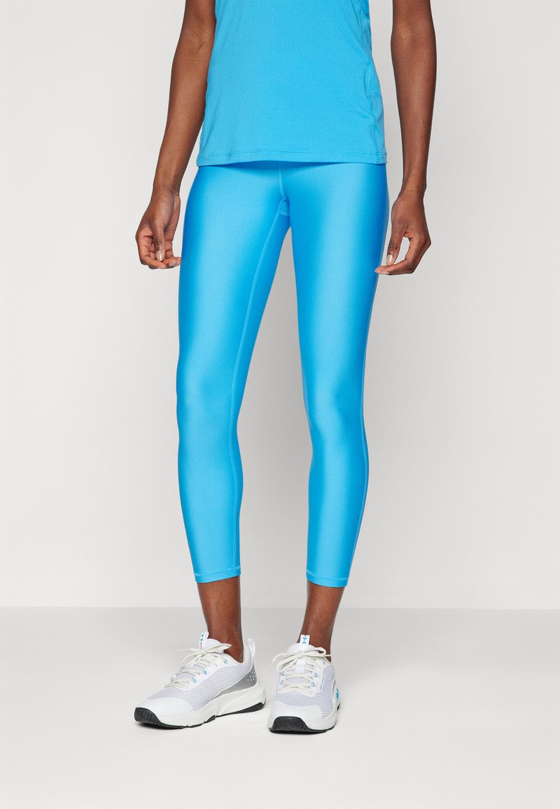 Under Armour TECH - Leggings - viral blue/black