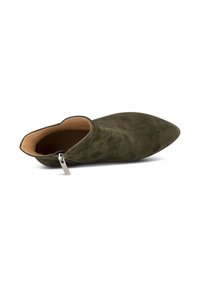 Woden SAGA ZIP  - Botines - khaki