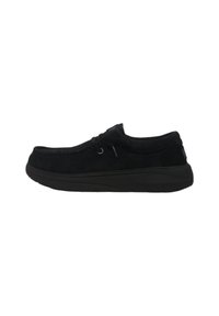 WALLY COMF SUEDE - SLIP-ON SCHUHE - Zapatos con cordones - nero