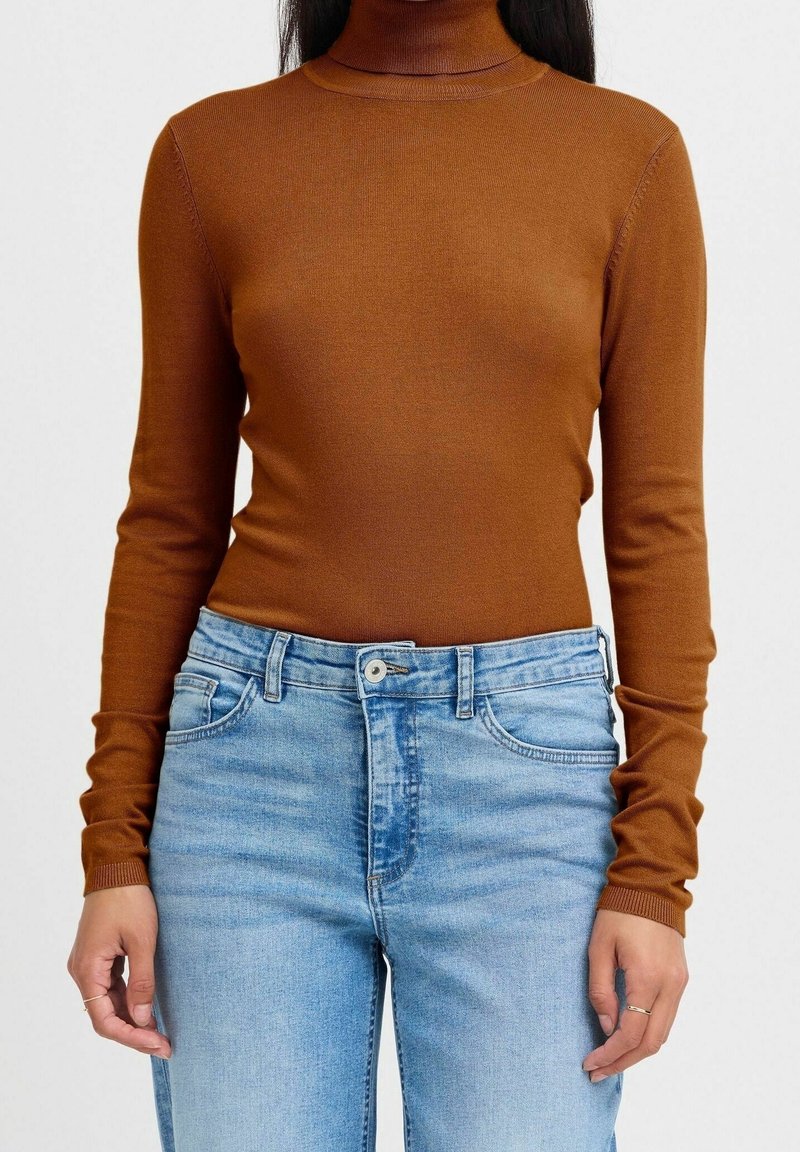 ICHI Strickpullover - brown