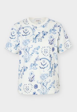 Scotch & Soda, REGULAR FIT - Μπλουζάκι με στάμπα - blue