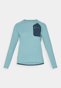 FREELIGHT POLARTEC GRID CREW - Long sleeved top - deluded vision/blue shadow